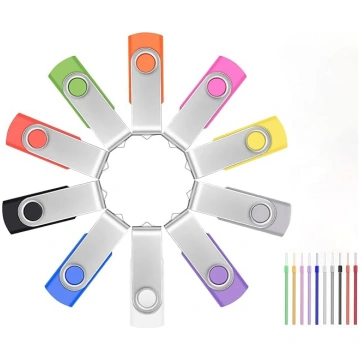 FEBNISCTE 10 USB zibatmiņas 2GB zibatmiņas disku i