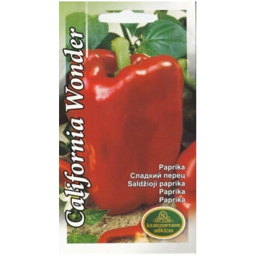 Paprika california wonder Kurzemes sēklas