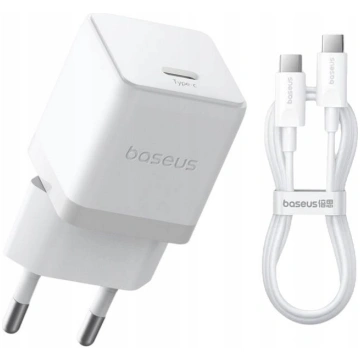 Baseus ścienna Palm 30W USB-C QC3.0 PD3.0 z kablem