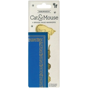 Bookminders CAT&MOUSE metāla grāmatzīmes - IF Nav 