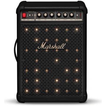 Marshall Bromley 450, melna / misiņa - Portatīvais