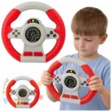 LEAN Toys Interactive Steering Wheel Driving Simul