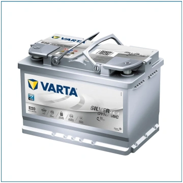 Batteria Varta E39 Start&Stop Silver Dynamic AGM E