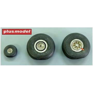 Wheels for C-46 Commando Plus Model