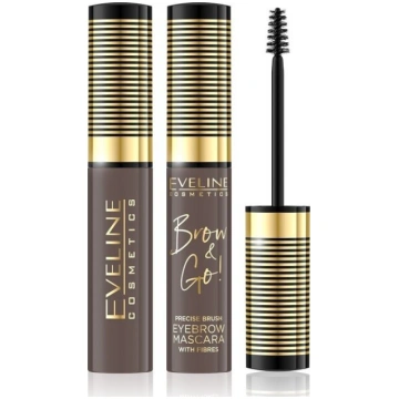Uzacu skropstu tuša Eveline Cosmetics Brow&Go! 01 