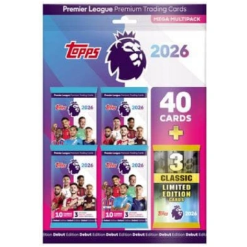 Topps Premier League 2026 Mega Multipack