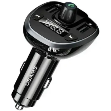 USAMS C21 FM modulators un Bluetooth 5.0 auto lādē