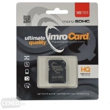 IMRO MicroSD memory card 16GB + adapter