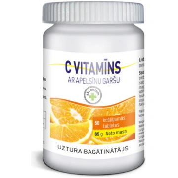 Uztura bagātinātājs Akcentum C Vitamīns ar apelsīn