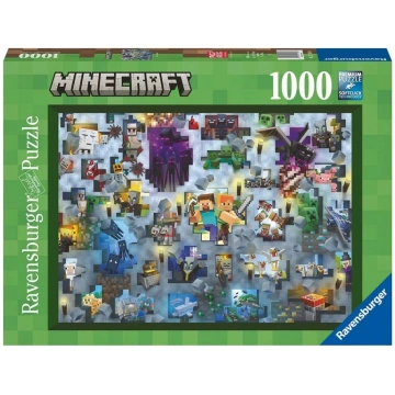 Puzle ar rotaļlietām Minecraft Ravensburger, 1000 