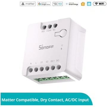 Sonoff MINI-D - sausais kontakts (dry contact) - W