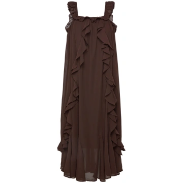 YAS - Yaschiffa Strap Ankle Dress S. - Fest - izmē