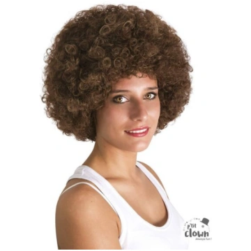 Parūka Afro Brūna universāla