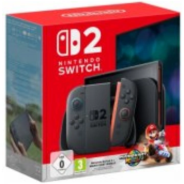 Nintendo Switch 2 Console + Mario Kart World spēļu