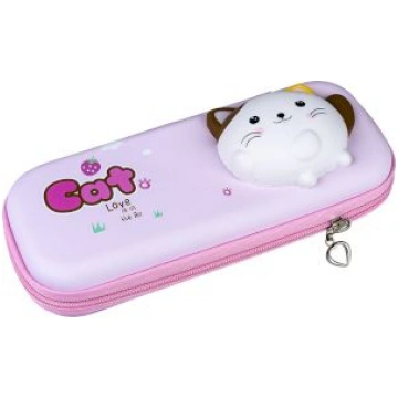 Penālis 3D “SQUISHY CAT” 24x11.5x4.5cm (EVA) 80983
