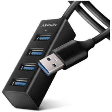I/O HUB USB3.2 4PORT MINI/1.2M HUE-M1AL AXAGON HUE