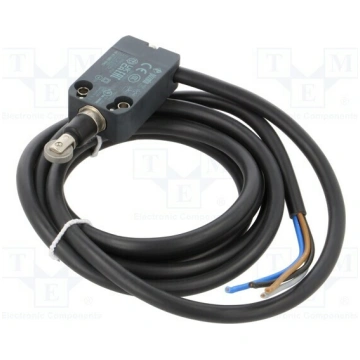 Limit switch; metal roller Ø12mm; NO + NC; 10A; ma