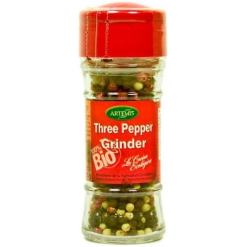 Spices Three Peppers Grinder Bio 35 gr Artemis Bio