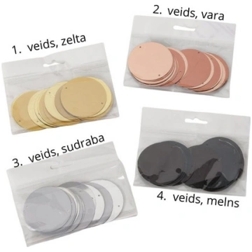 Virtene Lidra aplīši 195cm 4ass krāsas