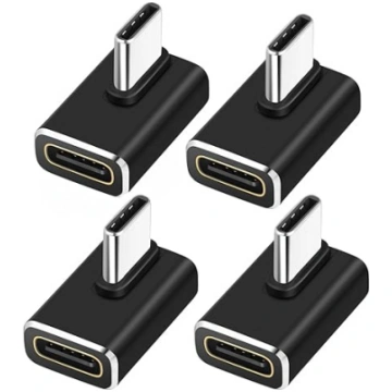 Thsucords 90 grādu USB C adapteris 4 Pack, USB Typ