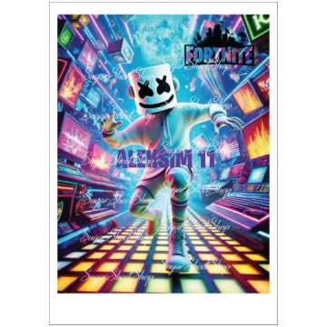 Ēdams dekors kūkai FORTNITE 22
