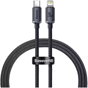 Baseus Crystal Shine USB-C to Lightning Cable, 20W