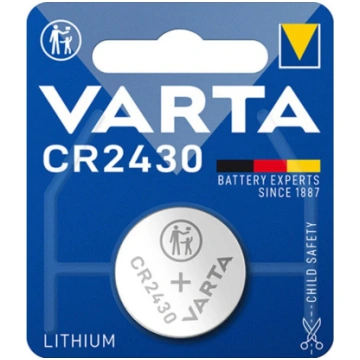 Litija baterija CR2430 3V VARTA 1gb