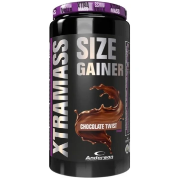 ANDERSON Xtra Mass 1100 gr - Whey Protein Gainer, 