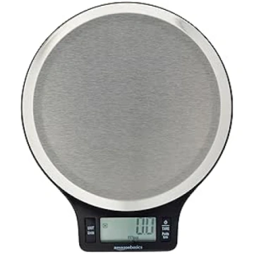 Amazon Basics Digital Kitchen Scale with LCD Displ