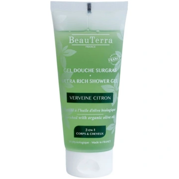 Beauterra CITRONU-VERBĒNAS dušas gels ar olīveļļu,