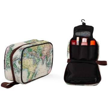 Kosmētikas somiņa Travel Old Map - 650-03523 I-Tot