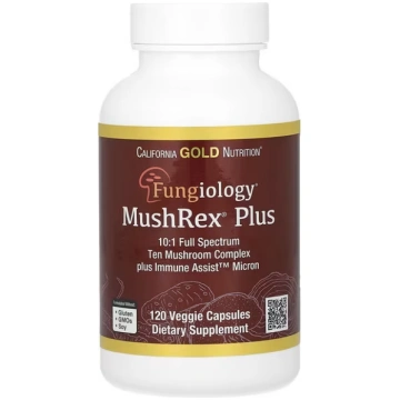 California Gold Nutrition, Fungiology, MushRex Plu