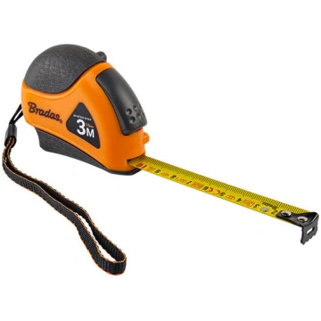 Mērlente Bradas Mouse, 3m/16mm, mīksta/automātiskā