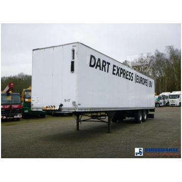 Lietots - Talson 2-axle closed box trailer 89 m3