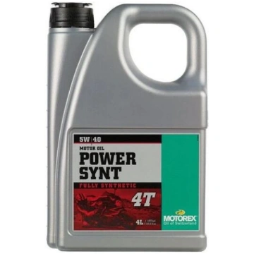 Motoreļļa Motorex Power Synt 4T 5W40 - 4 L (POWSYN