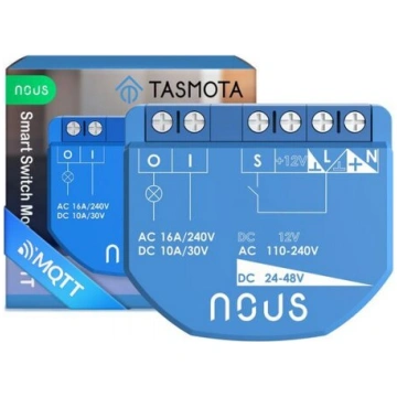 Nous B1T WiFi Tasmota slēgšanas modulis (1 kanāls,