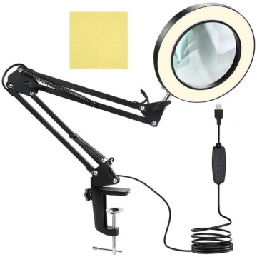 LED palielināmā lampa ar stiprinājumu Izoxis 23893
