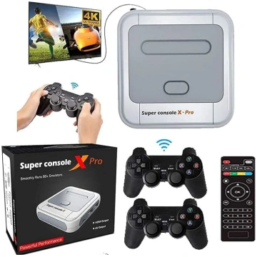 KINMRIS Super Console X Pro spēļu konsole, kurā in