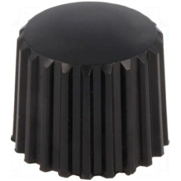 Knob | without pointer | thermoplastic | Øshaft: 6