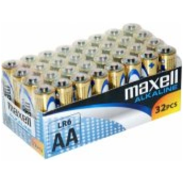 Maxell AA / R6 32 pcs. Baterijas MXBLR06P32-MAXELL