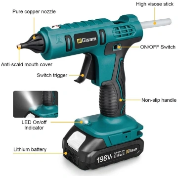 100W Bezvadu Līmes pistole saderīga ar Makita 18V 