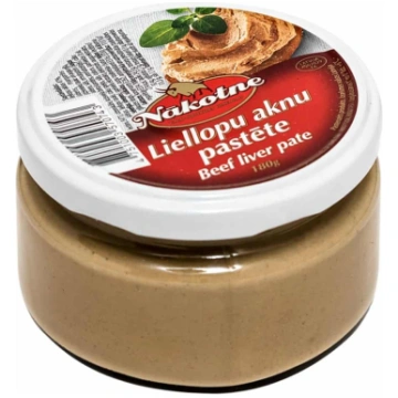 Liellopu aknu pastēte "Nākotne" 180g