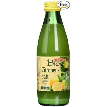 Bioloģiskā Rinatura citronu sula 6 x 250 ml iepako