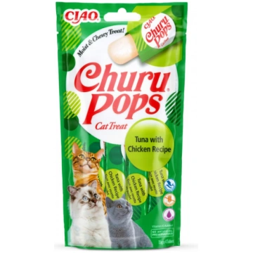 INABA Churu Pops Tuna with chicken - cat treats - 