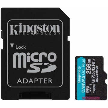 Kingston | Canvas Go! Plus | 256 GB | microSD | Fl