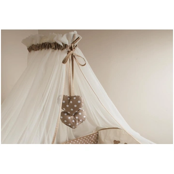 Ankras CANOPY - tiull - RABBIT - BEIGE ART#182410