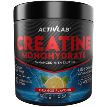 Creatine Monohydrate 300 g ActivLab Orange