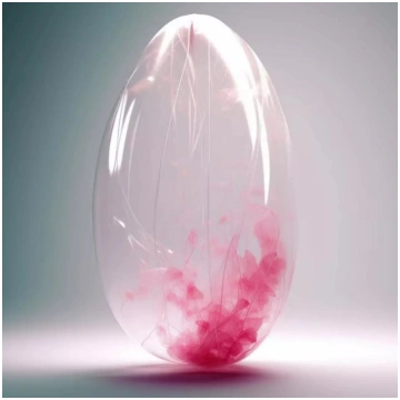 Springos CA2015 akrila bumbas rotājums Fabergé ola