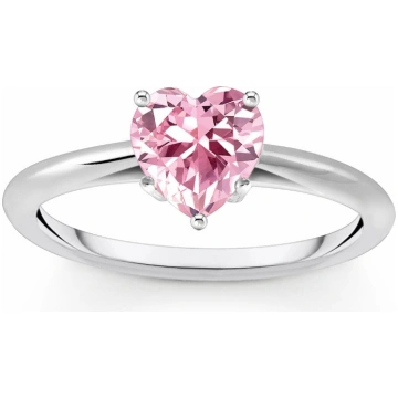 Thomas Sabo TR2476-051-9-54 Silver Ring with pink
