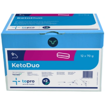 Topro Keto Duo boli 12x71g